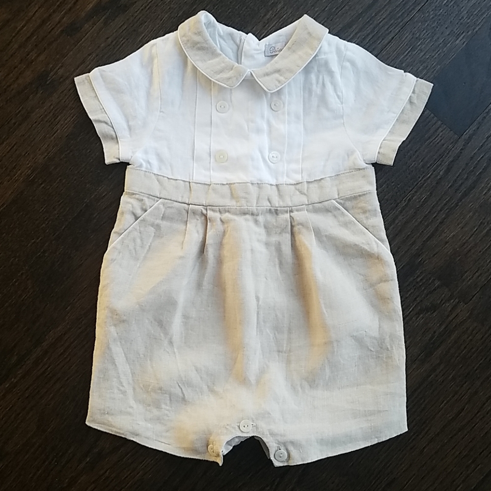 Patachou linen romper